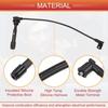 4pcs Spark Plug Wire Ignition Coil Cable No.2750123B70 for Hyundai Elantra 1.8L