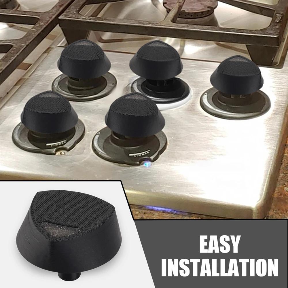 5pcs Stove Cooktop Knob Replacement Parts For Dacor 72731