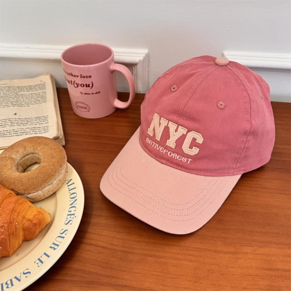 Letter Sun Protection Hat Adjustable Peaked Cap New Baseball Caps  Outdoor