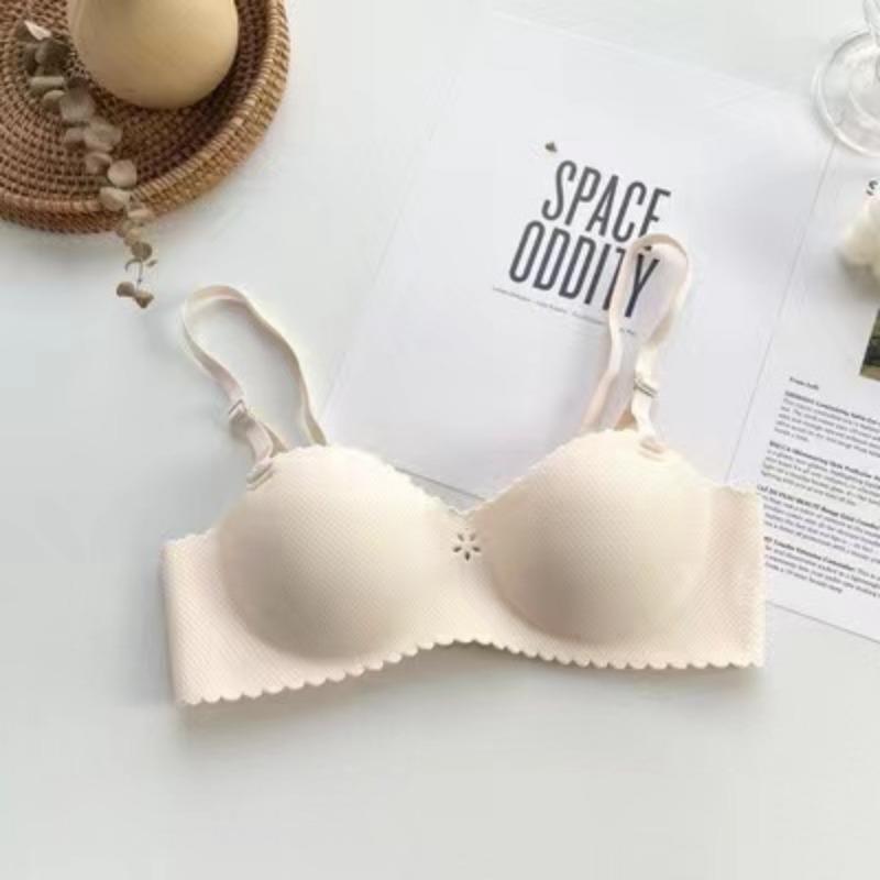 

Сексуальные мягкие бесшовные бюстгальтеры для женщин, бюстгальтер пуш-ап, беспроводное нижнее белье, удобный женский бюстгальтер без косточек, размер от 32 до 38, чашка AB 38B телесный