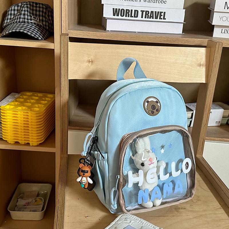 High value, fresh and sweet, casual, simple and lightweight backpack for primary and secondary school students