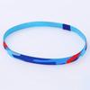 Kopfbedeckung mit Aufdruck Schweißband Haarband Yoga-Haarband Sport-Haarband Silikon-Schweißableiter Haarband Fitness-Haarband
