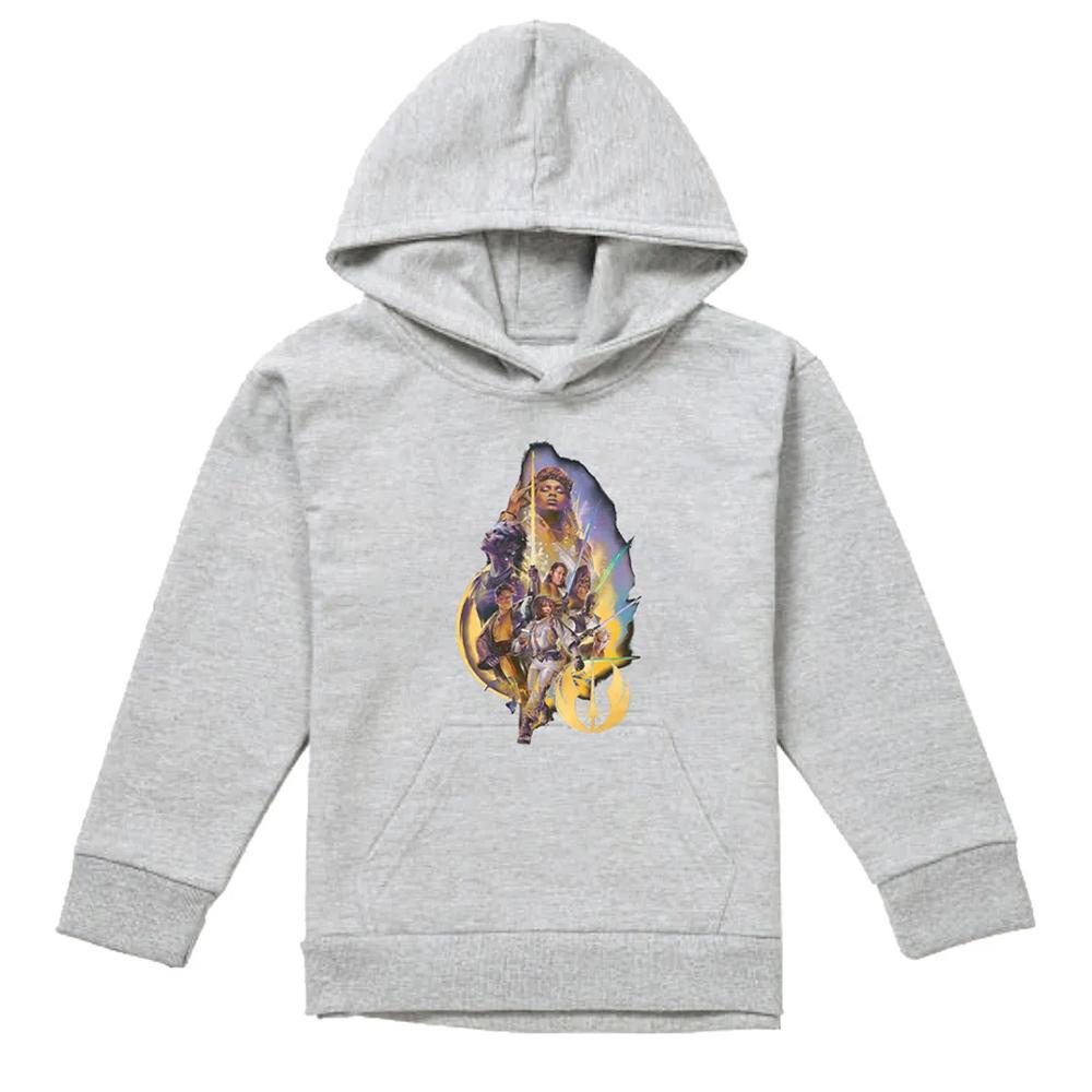 Disney Star Wars Childrens/Kids The Acolyte High Republic Group Poster Hoodie