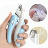 Professional Pet Nail Clippers Led Light Claw Grooming Scissors for Dogs Cats Small Animals Paw Nail Trimmer Pet Supply