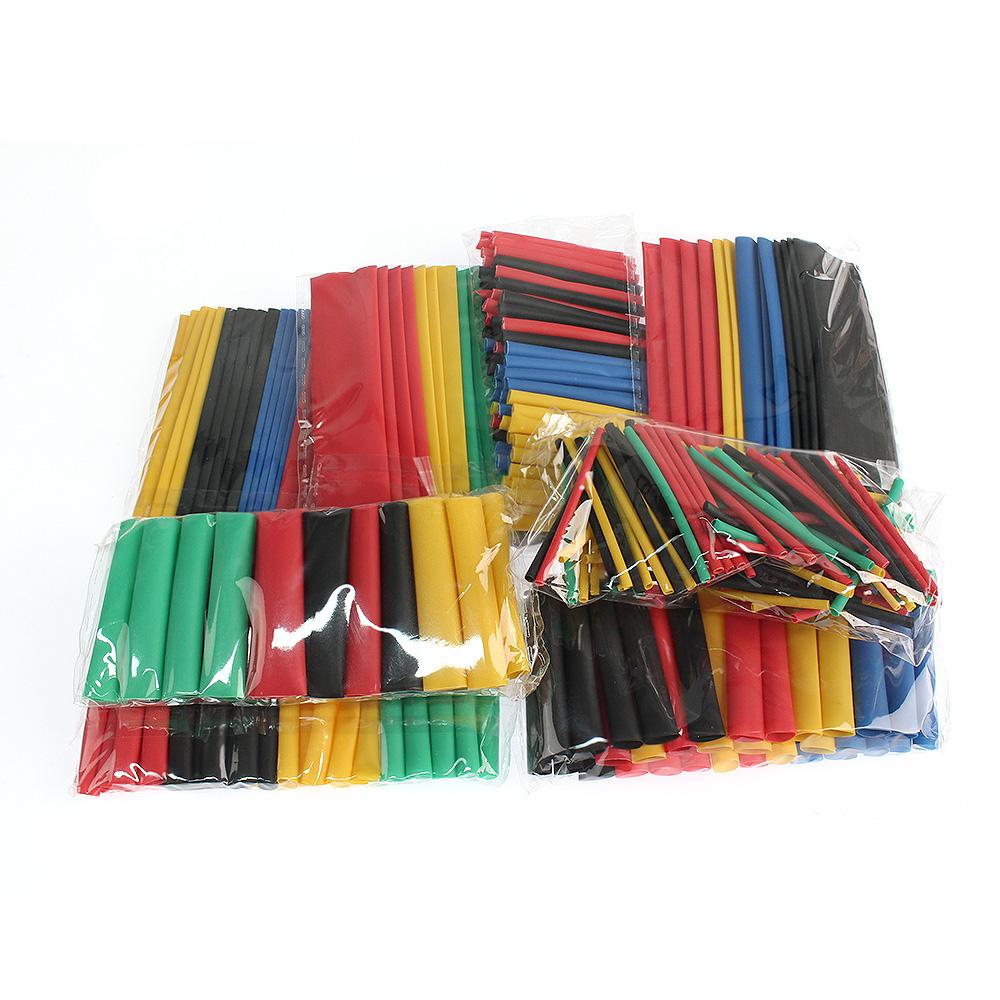 150-560pcs Heat Shrinkable Tube Connection Wire Cable Insulation Heat Shrinkable Combination Sleeving Electrical Cable Sleeving