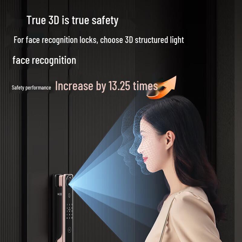 TCL K9G Pro 3D Face Recognition Smart Door Lock