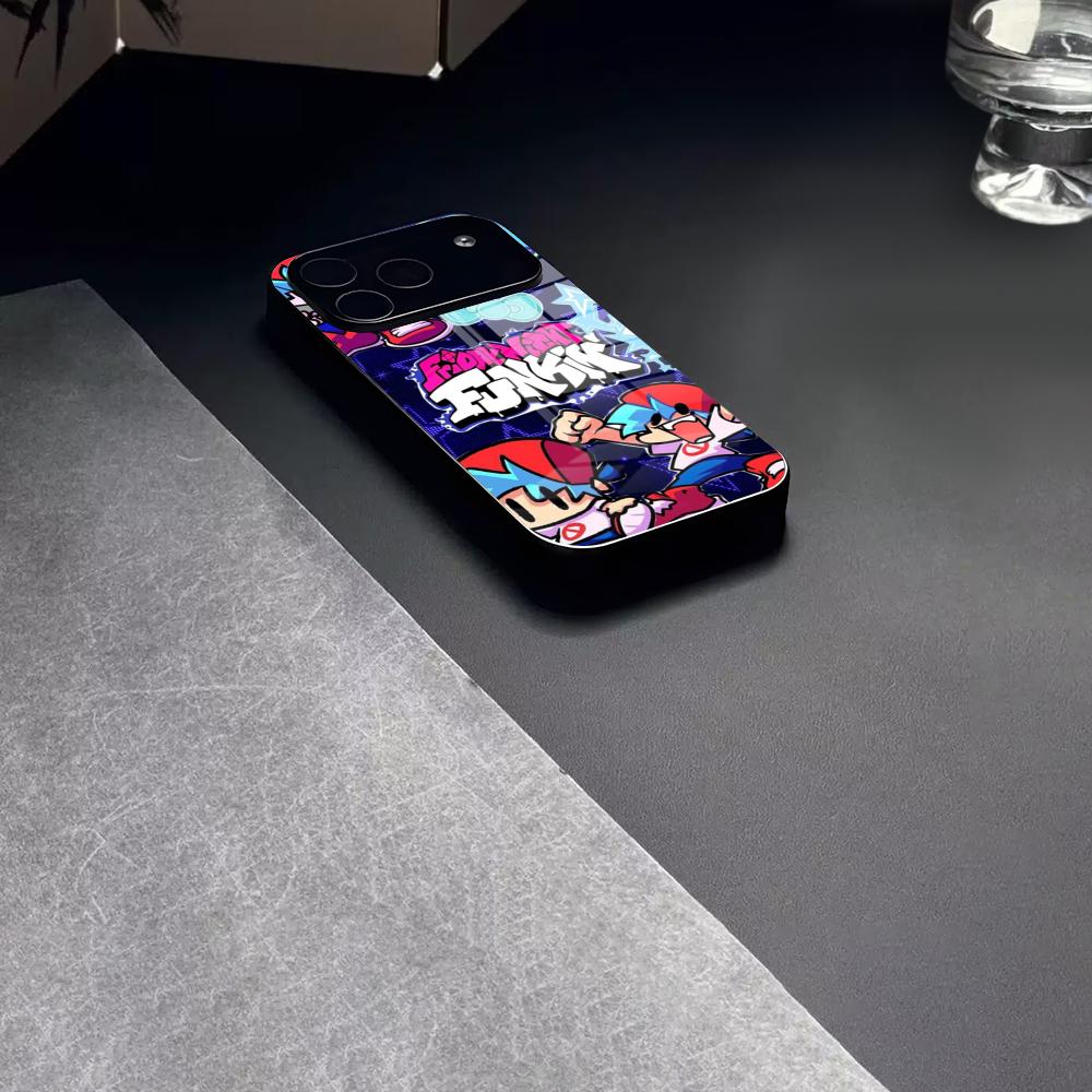 

Friday Night Funkin Game Phone Case Tempered Glass For IPhone 17 15 16 14 12 13 11 Pro XS Max Plus Mini Cover iPhone 16 Pro Max