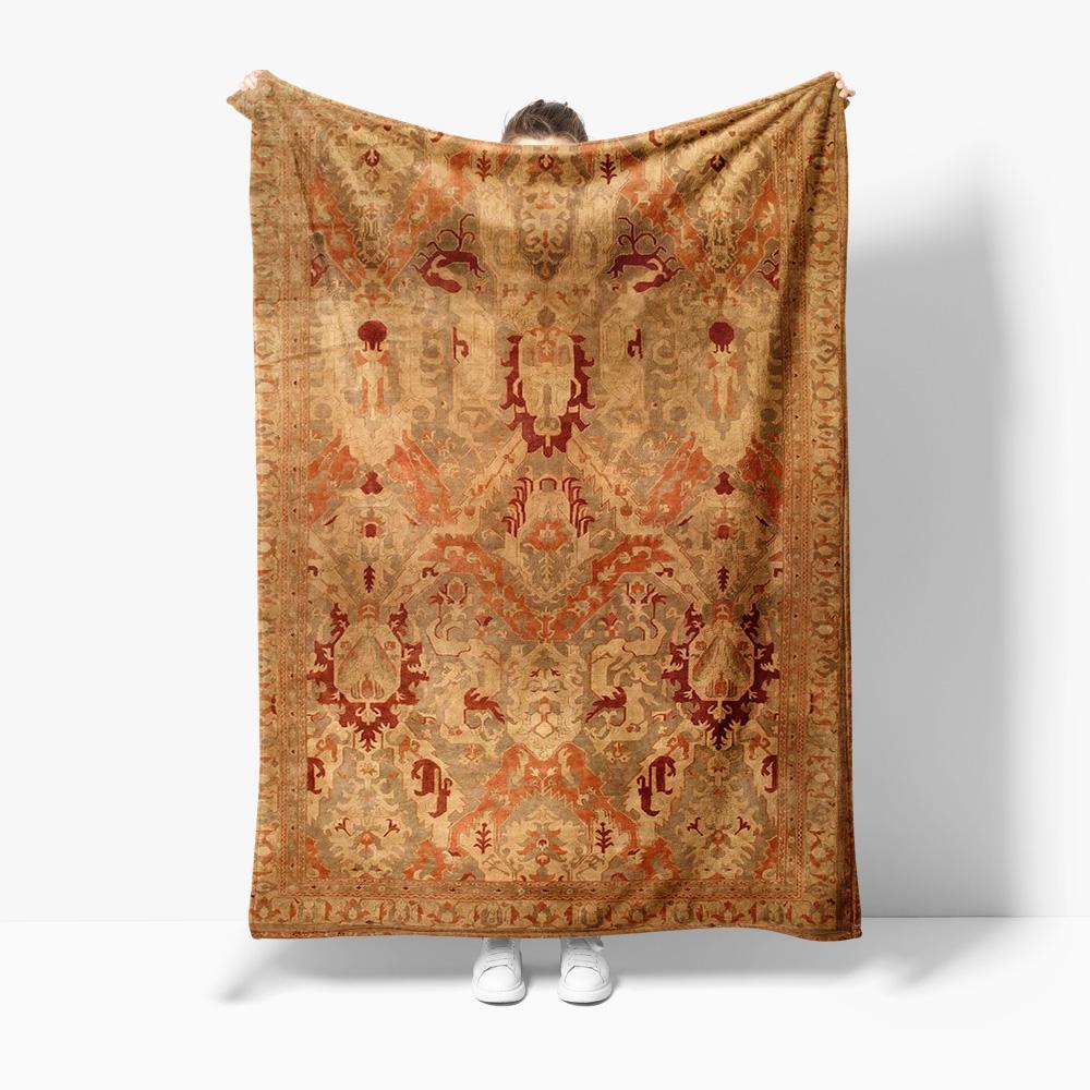 Turku Vintāžas Etniskais Kilim Paklājs Tradicionāla