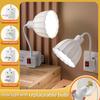 Lotus Flowers Night Lights With Switch Bulb Socket Converter Creative E27 Lamp Holder  Home Decor