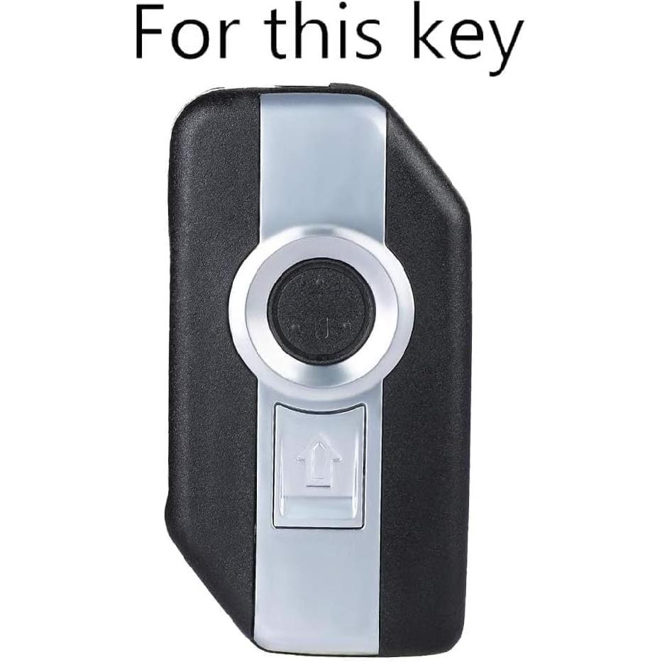 AUTOXBERT Silicone Full Protect 2 Button Remote Control Key Shell Case Fob Cover Skin Holder for Motorcycle F750GS F850GS K1600 K1600GTL R1200GS