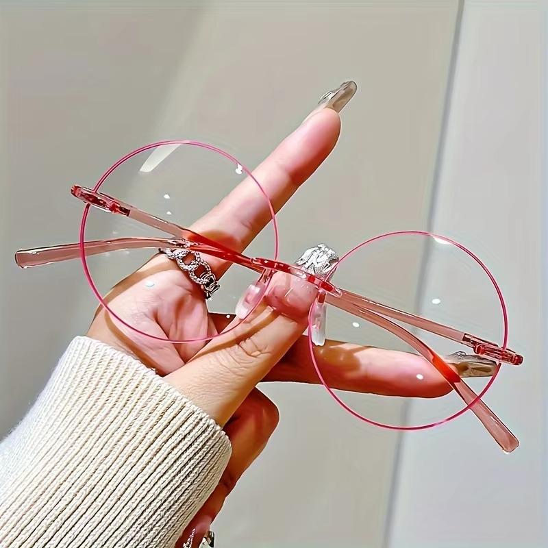 Vintage Round Large Frame Reading Glasses for Men and Women Retro Presbyopia Eyeglasses Fashion Eyewear +1.0+4.0