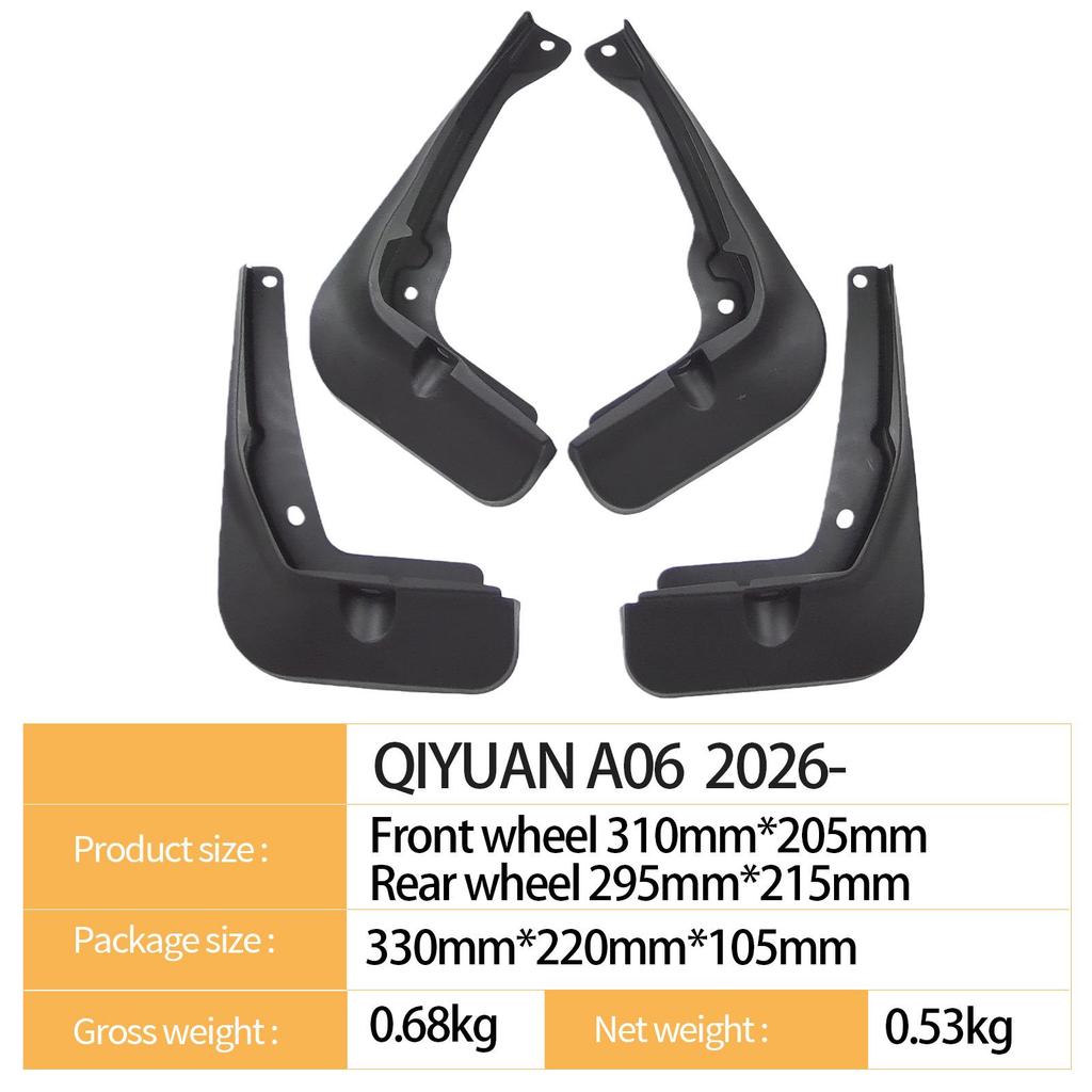 Chang'an Qiyuan A06 2026 Car Tire Mudguard