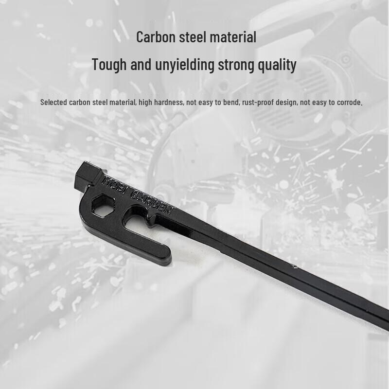 Jihang Outdoor Carbon Steel Tent Peg