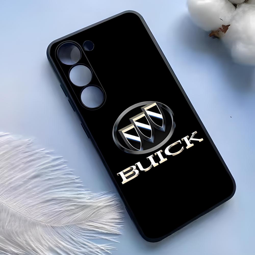 Buick Car Logo Phone Case For Samsung S25 Ultra S24 S23 S22 S21 S20 Plus Fe Galaxy A54 A53 A34 A25 Silicone Cover