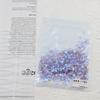 1440 Pieces Phantom Purple Irregular Flat Bottom Rhinestones Aurora Nail Art Accessories Mixed Glass Stickers Decals