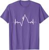 Climbing T-Shirt Heartbeat Rock Mountain Bouldering Gift T-Shirt