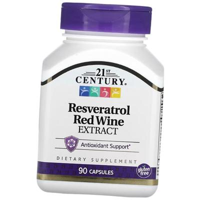 Resveratrolo, Estratto di Vino Rosso Resveratrolo, 90 capsule (70440004)