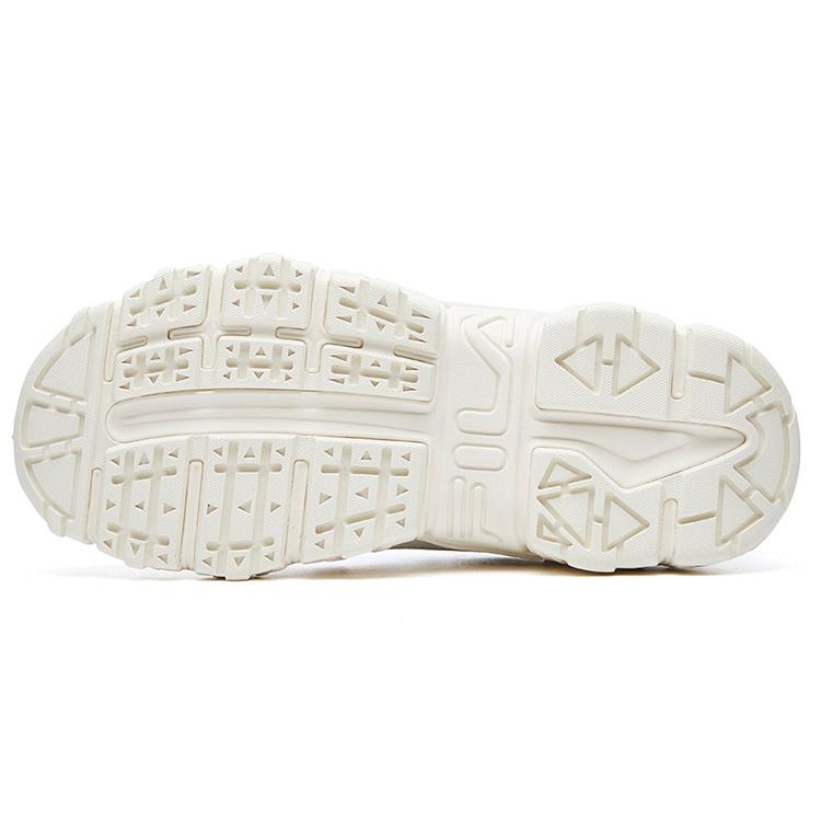 FILA Fluid Low Tops Sports Shoe White Blue Women's F12W114111FWM