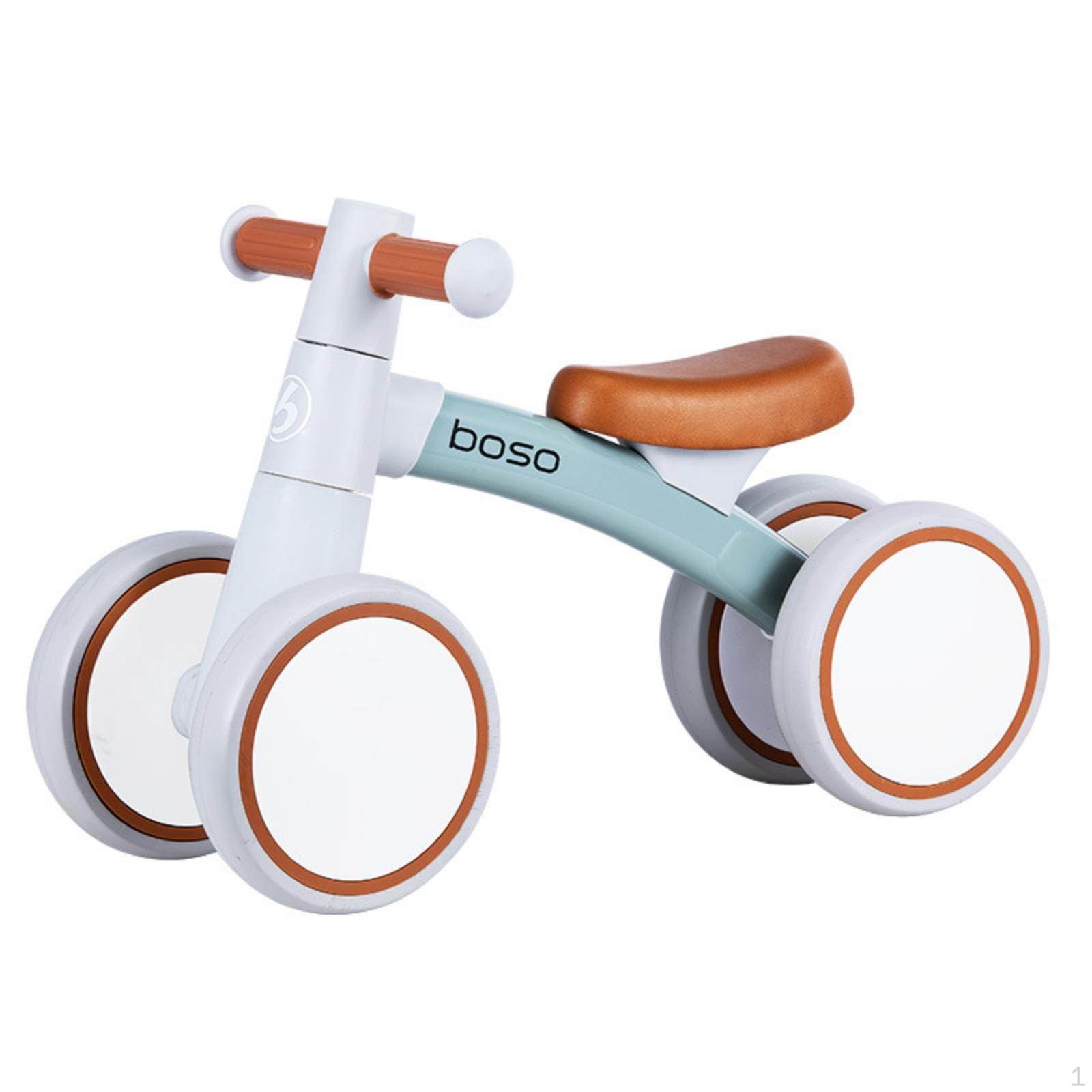 4Wheel Balance Bike Pedal Lightweight Young Child Glider for Children, Beginners,