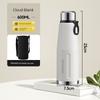 Large Capacity Thermos Cup for Men, 2026 New Model, Tea Brewing Cup, High Aesthetic Value, Student Outdoor Water Bottle, Large Portable Water Cup