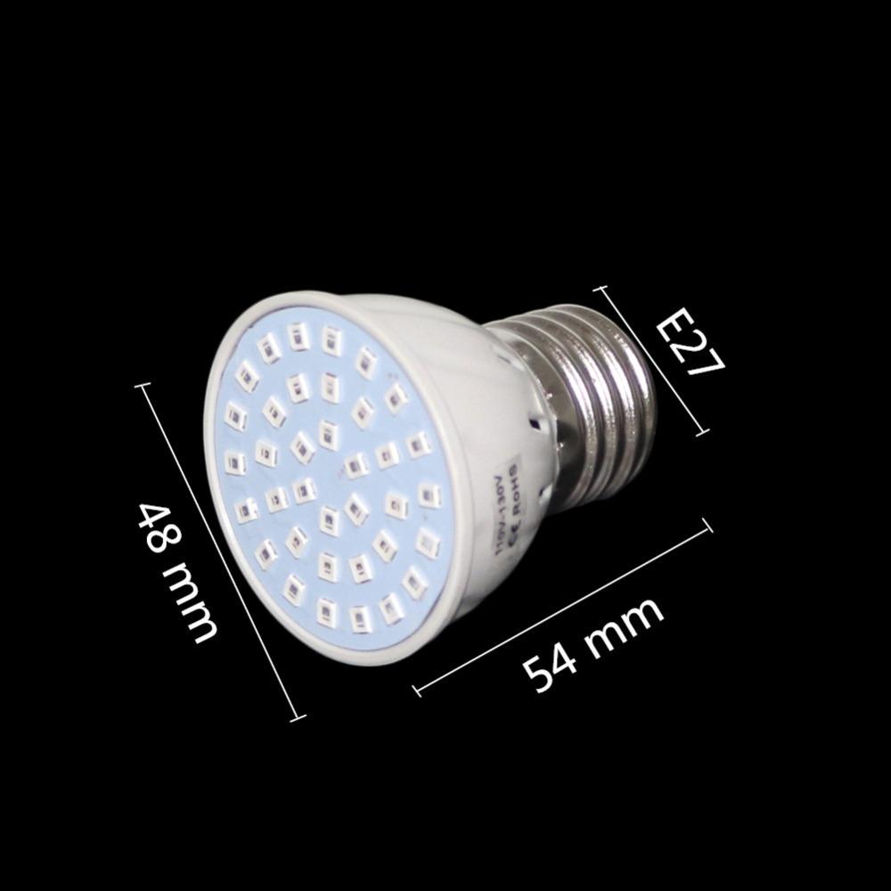 220/110V Plant Growth Light 36/72 LED Full Spectrum 3W/5W Garden Greenhouse Seedling Nursery Growth Promotion Lamp Planting Tool