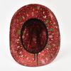 Roll Up Brim Western Style Cowboy Hat Fashion Party Dress Fedora Hat Festival Costume Party Play Cowgirl Hat