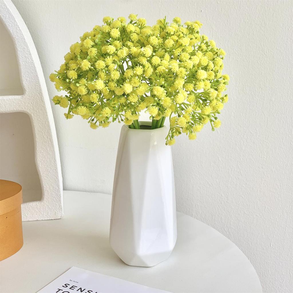 Baby's Breath Soft Rubber Artificial Flower Bouquet for Living Room Decor