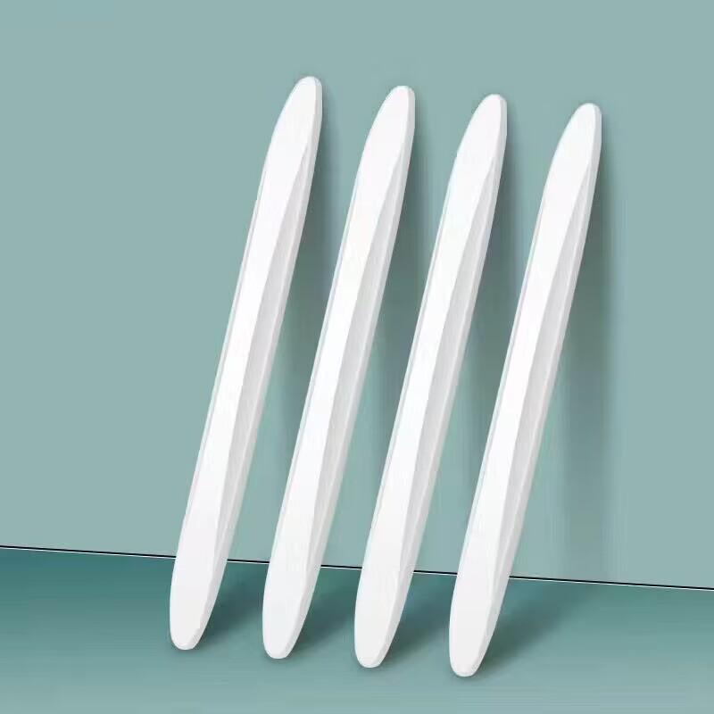 

Невидимая защитная полоса для дверей и зеркал автомобиля - Защита от столкновений и царапин 2 Pieces белый