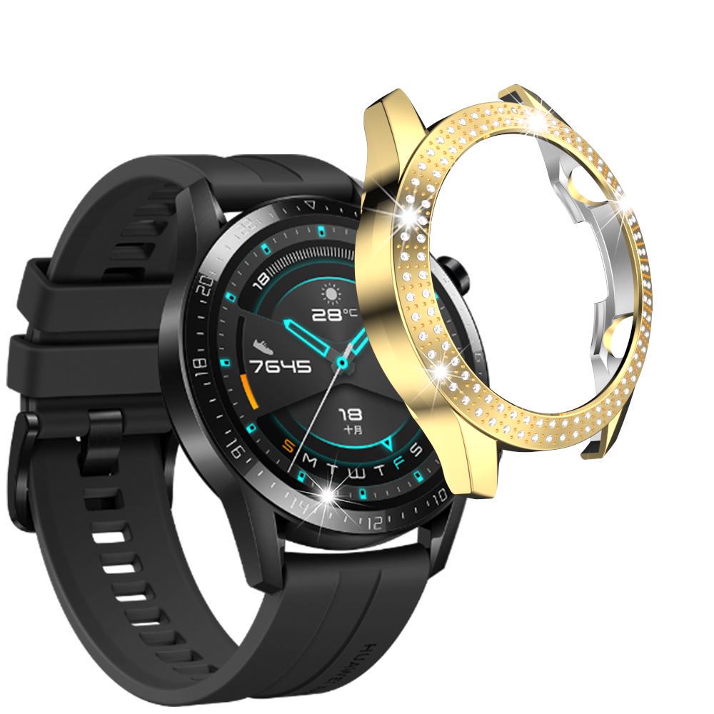 Elegante Bling Diamond Plating PC Frame Funda protectora para Huawei Watch  Series Huawei Watch GT2 46MM GT2e comprar a buen precio — entrega gratuita,  reseñas reales con fotos — Joom