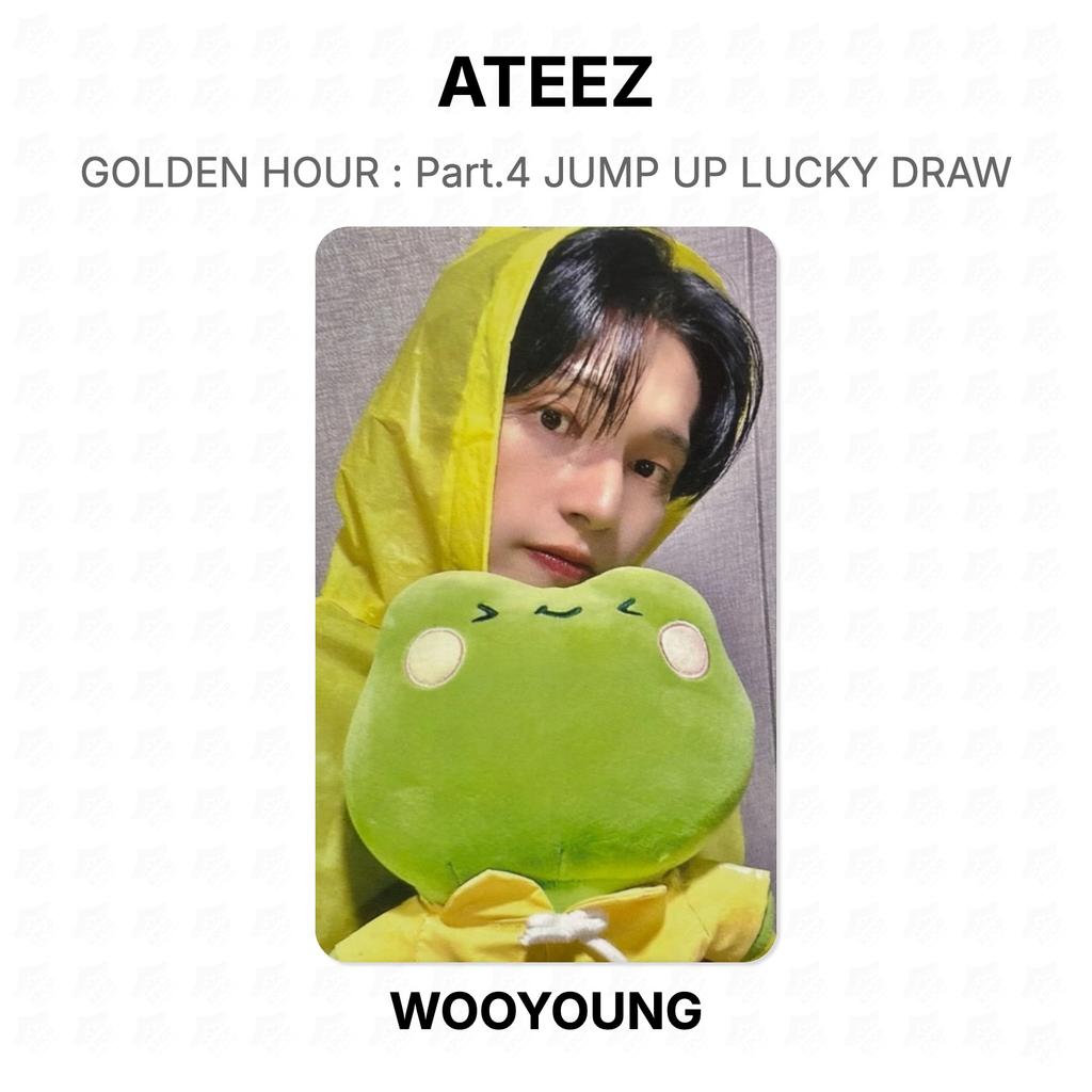 ATEEZ GOLDEN HOUR : Part.4 JUMP UP LUCKY DRAW Official Photocard