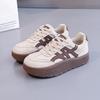 Spring new thick-soled German training board shoes women's ins niche versatile student casual sports shoes YT