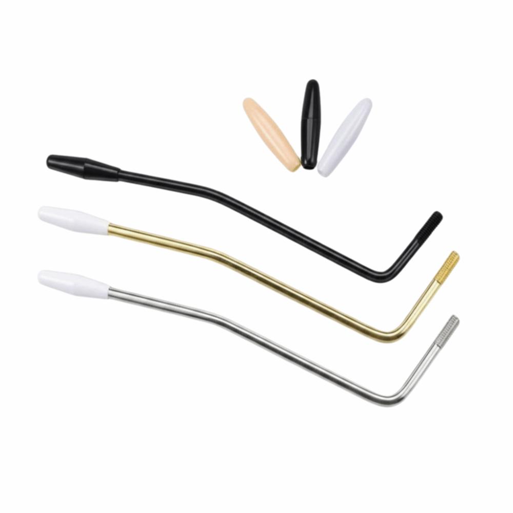6Pcs/Set Threaded Metal Guitar Vibrato Arm Threaded Metal Tremolo Arm  Musical Instrument Parts 6mm-1 Set