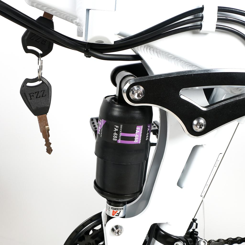 Vélo Électrique Pliable Samebike 26 Pouces VTT 21 Vitesses - 500W - Noir