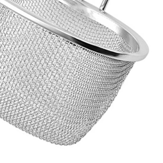 Colander Spoon Drain Quickly Non-deformed Hook Design Skimmer Non-tumbling Stainless Steel