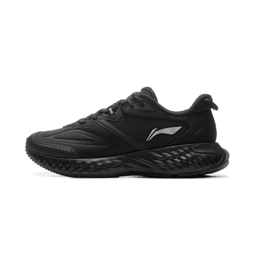 New LiNing Cloud Shield Anti Slip Wear Resistant Low Top Casual Running Shoes Women's Black ARSU072-2