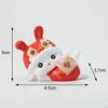 Bunny Sculpture Decoration Desk Tabletop Resin Crafts Homes Spring Festive Chinese Animal Statues