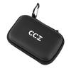 CCZ ZC02 Earphone Case with Earphone Small Item Storage Earphone Pouch EVA High Shock Waterproof and Lightweight and Easy To Black Case for KZ ZS10