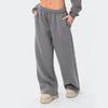 Women's High Waisted Wide Legs Pants Casual Drawstring Pants  Joggers With Pockets