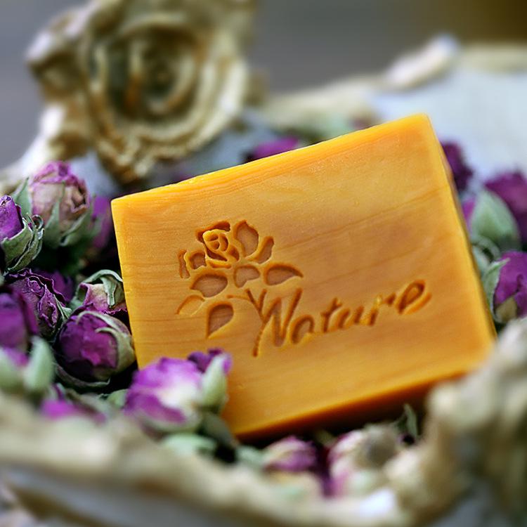 

Мыло ручной работы Hetian Rose & Sea Buckthorn с эфирным маслом розы и верблюжьим молоком