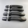 Für Toyota Land Cruiser LC200 FJ200 200 2008 - 2015 Schwarzes Carbon Autozubehör Verchromte Türgriffabdeckung Zierleiste Klebe-Stil
