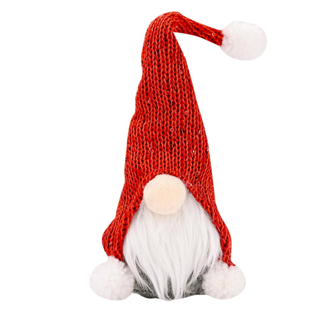 Christmas Forest Old Man Creative New Faceless Doll Plush Doll Pendant