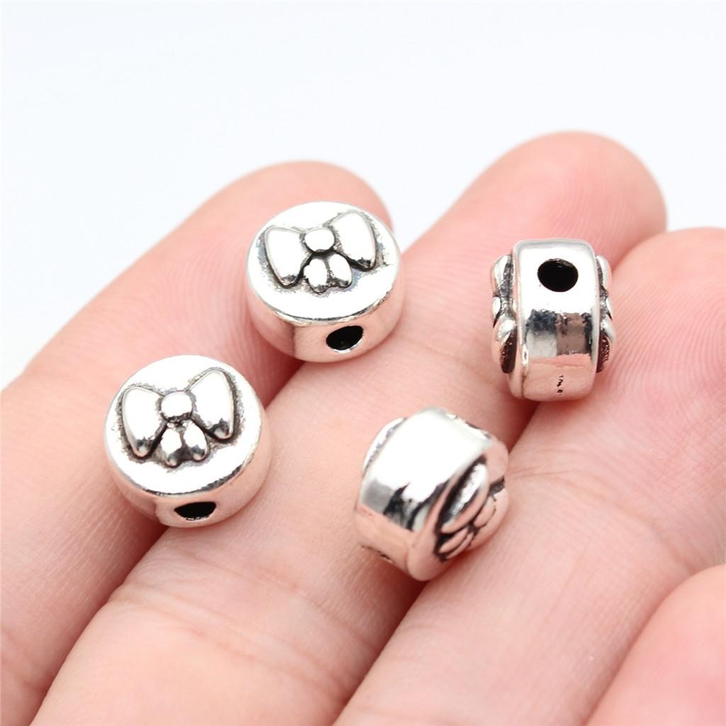 Accessories Parts Small Hole Spacer Bead Vintage Jewelry Supplies QA045