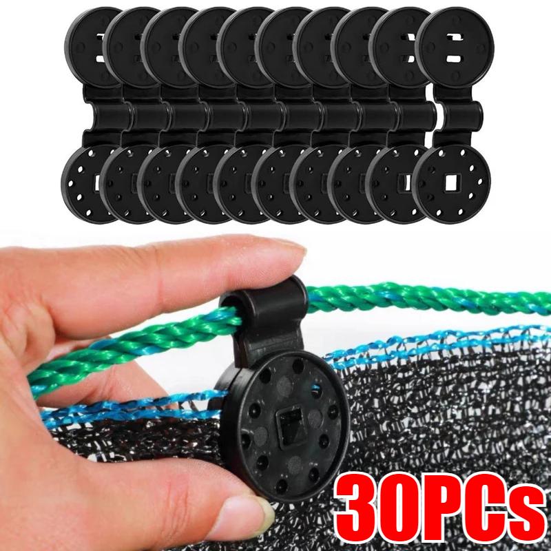 20~200PCs Shade Cloth Clips Shade Fabric Clamps Accessories Grommets For Net Mesh Cover Sunblock Fabric In Garden Greenhouse