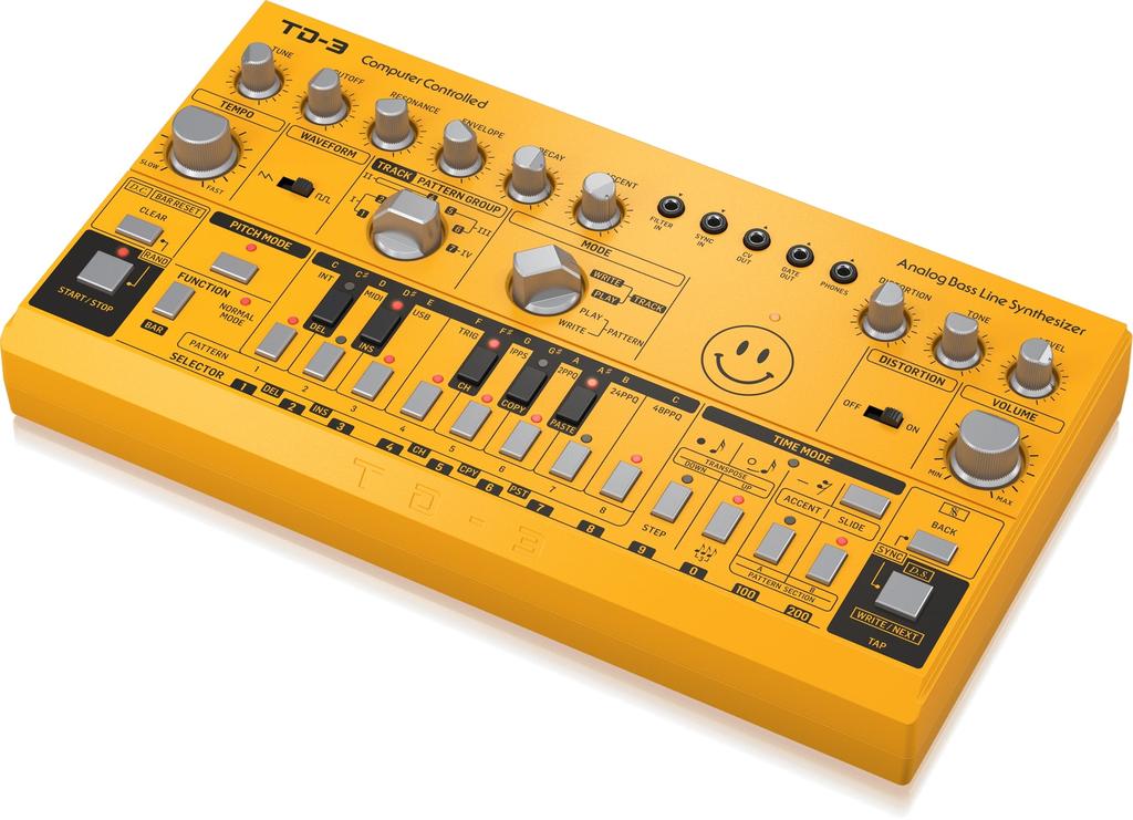 Behringer td-3-am - analogowy syntezator linii basowych