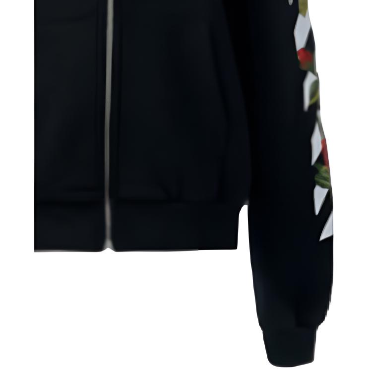 OFF WHITE Sweatshirt Womens Black OWBB011F161921281088