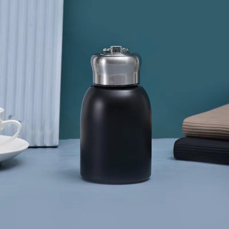 Chic Mini Stainless Steel Travel Thermos - Portable & Cute Water Cup for Outdoor Use