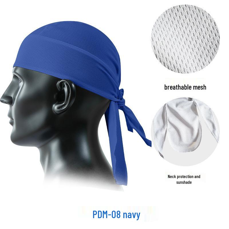 Unisex Summer Breathable Mesh Pirate Hat: Outdoor Cycling Liner Cap with Sunshade Protection
