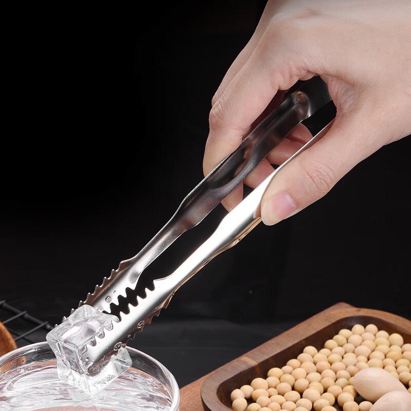 Zhishi Stainless Steel Ice Tongs