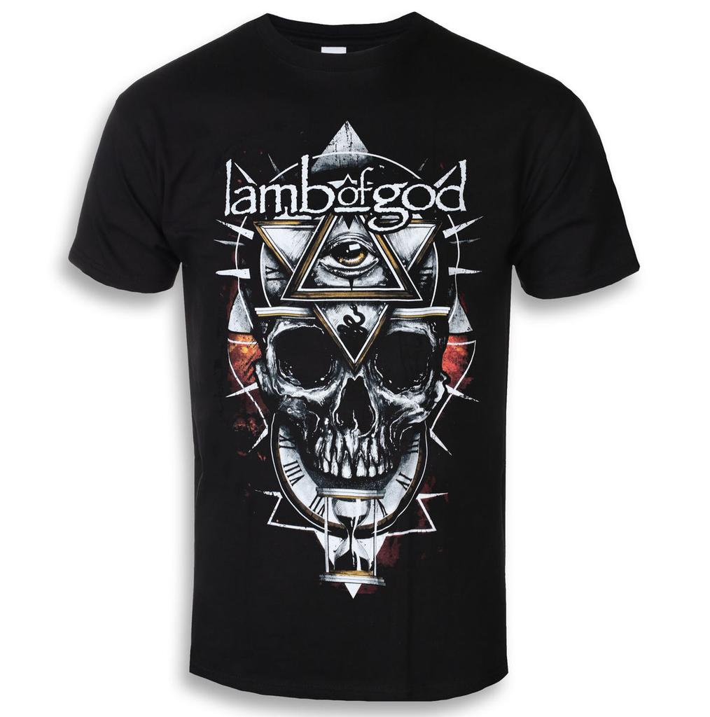 2026 Lamb of God Band Graphic Cotton Tshirt Unisex Summer Short Sleeve Fashion Brand Tee Luxury Casual Vintage Retro Tops