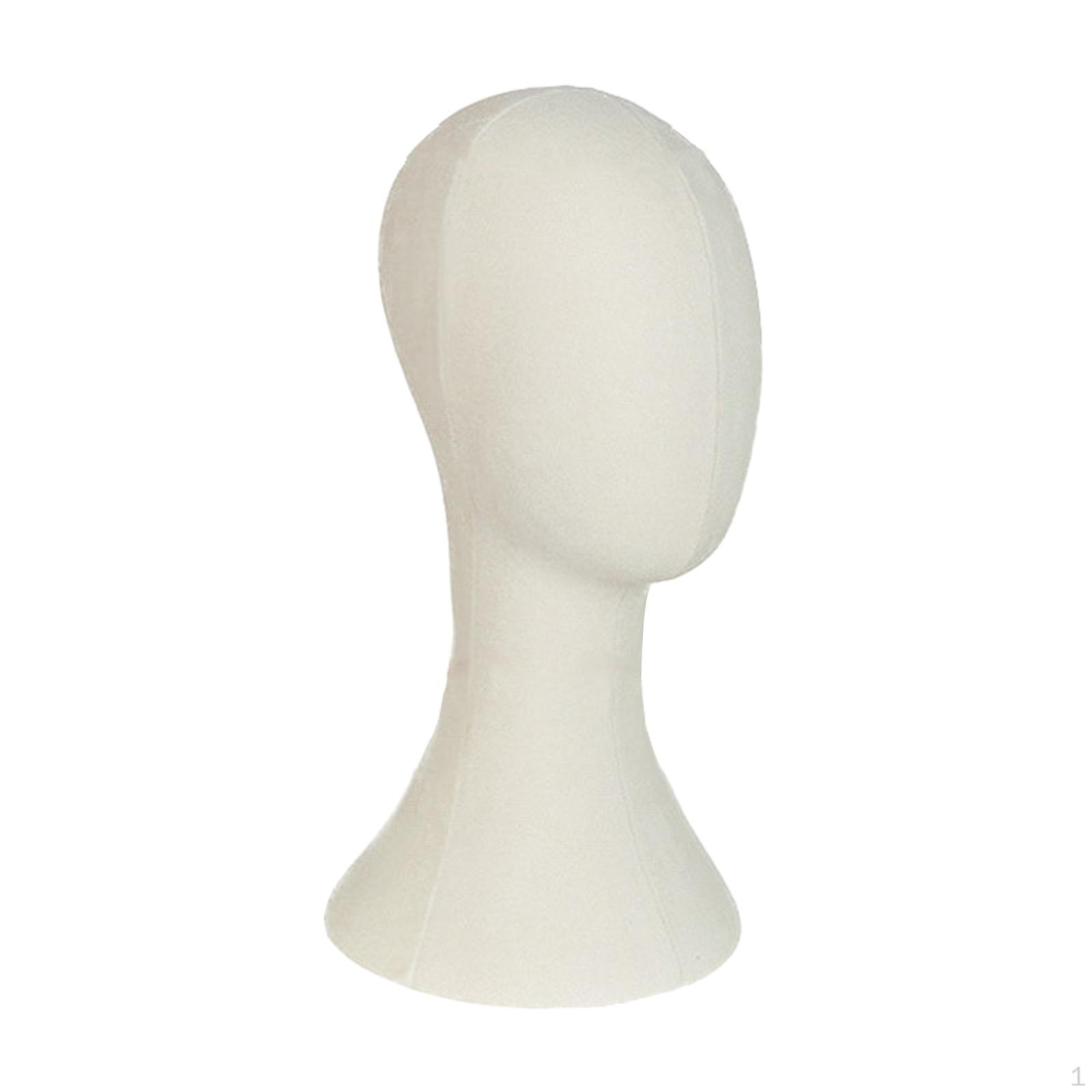 

Манекен-голова, модель парика, дисплейная голова, подставка для ожерелья, многофункциональный держатель, белый